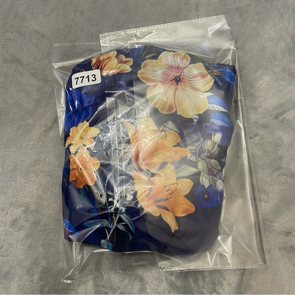 New! Ochie Midnight Floral Olivia Off Shoulder One Piece Swimsuit - 27713 - Picture 10 of 10